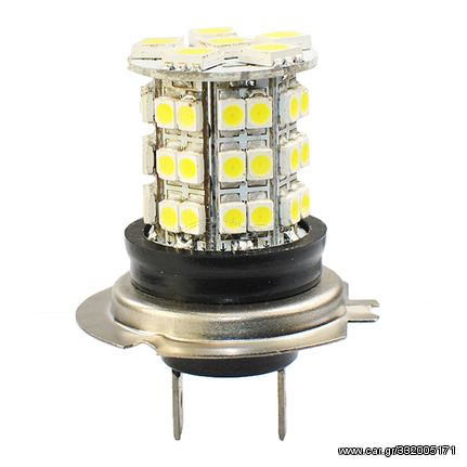 H7 12V PX26d 6W LED 6xSMD5050 PREMIUM ΛΕΥΚΟ 1ΤΕΜ.