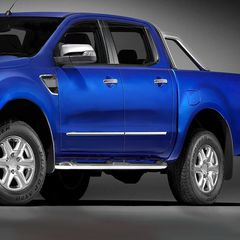 FORD RANGER PICK-UP 2011+ ΠΡΟΣΤΑΤΕΥΤΙΚΗ ΦΑΣΑ ΠΟΡΤΑΣ ΠΛΑΣΤΙΚΟ ΧΡΩΜΙΟ 8ΤΕΜ.