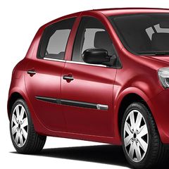 RENAULT CLIO 5D 2006+ TRIM ΜΑΡΚΕ ΠΑΡΑΘΥΡΩΝ ΑΥΤΟΚΟΛΛΗΤΑ ΧΡΩΜΙΟΥ 4ΤΕΜ.