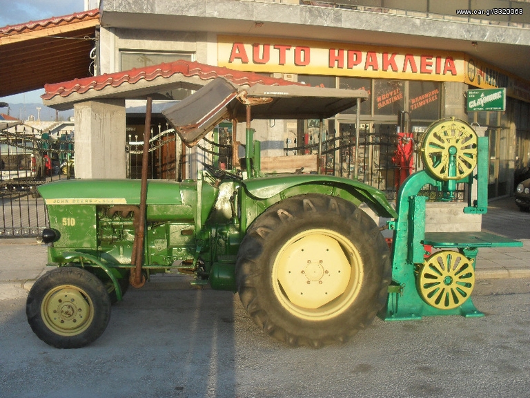 Γεωργικό John Deere 1990 510 με πριονοκορδέλα