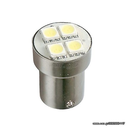 P21W 24V BA15s HYPER-LED12 ΛΑΜΠΑΚΙ ΚΟΚΚΙΝΟ (ΜΟΝΟΠΟΛΙΚΟ) BLISTER LAMPA - 1 ΤΕΜ.