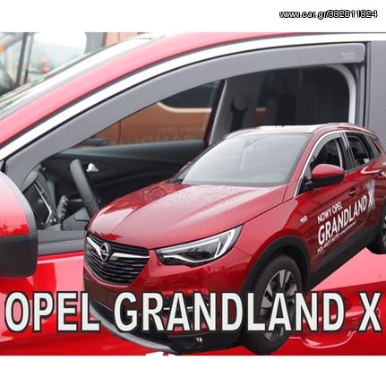 OPEL GRANDLAND X 5D 2017+ ΖΕΥΓΑΡΙ ΑΝΕΜΟΘΡΑΥΣΤΕΣ ΑΠΟ ΕΥΚΑΜΠΤΟ ΦΙΜΕ ΠΛΑΣΤΙΚΟ HEKO - 2 ΤΕΜ.