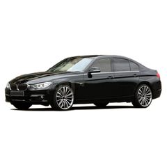 BMW ΣΕΙΡΑ 3 F30 SEDAN 2012+ TRIM ΠΑΡΑΘΥΡΩΝ (ΑΝΟΞΕΙΔΩΤΟ ΑΤΣΑΛΙ / ΧΡΩΜΙΟ) - 4 ΤΕΜ.