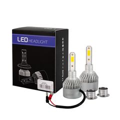 H3 LED SET C6 12/24V 6.500K 10.000lm 80W ΛΑΜΠΑ ΜΕ COB EPISTAR 1021 LED ΚΑΙ ΑΝΕΜΙΣΤΗΡΑΚΙ M-TECH - 2 ΤΕΜ.