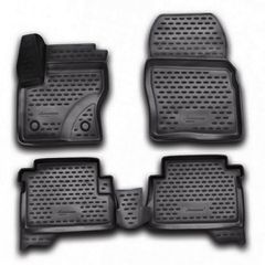 ΜΑΡΚΕ ΠΑΤΑΚΙΑ ΣΕ ΣΚΑΦΗ TPE ΛΑΣΤΙΧΟ ΓΙΑ FORD KUGA 5D 03/2013-10/2016 ΣΕ ΑΝΘΡΑΚΙ ΣΚΟΥΡΟ ΓΚΡΙ ΧΡΩΜΑ NOVLINE - 4 ΤΕΜ.