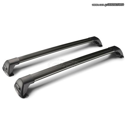 ΜΠΑΡΕΣ ΟΡΟΦΗΣ ΑΛΟΥΜΙΝΙΟΥ ΜΑΥΡΗ WHISPBAR FLUSH BAR STANDARD 85cm 2ΤΕΜ. ΜΕ ΚΛΕΙΔΙ