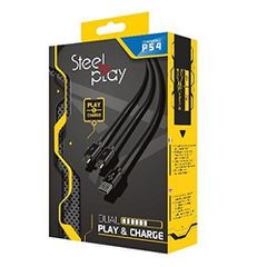 Steelplay Dual Play & Charge Cable / PlayStation 4