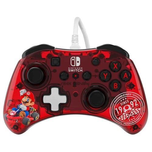 PDP Rock Candy Mini Wired Controller - Mario Kart / Nintendo Switch