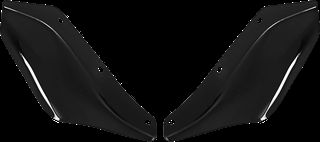 Memphis Shades Εκτροπείς Aνέμου Μοτοσυκλέτας για Harley Davidson '96 - '13 Electra Glide , '06 - '13 Street Glide , '09 - '12 Trike μαύρο | Deflector FLH black 49€