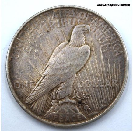 1922 Η.Π.Α ασημένιο Δολλάριο { Δολλάριο Ειρήνης } .#2