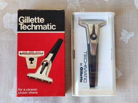 TECHMATIC by Gillette 1970. Με το κουτί της