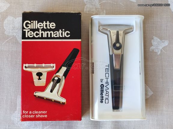 TECHMATIC by Gillette 1970. Με το κουτί της