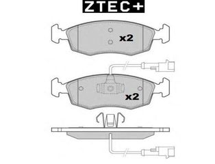 ZTEC+ Σετ τακάκια FIAT Grande Punto Hatchback (199) - 500 Hatchback (312) - Punto Evo Hatchback (199) - 500 C Cabrio (312) - Punto III Hatchback (199)