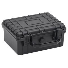 vidaXL Θήκη Πτήσης Φορητή Μαύρη 24x19x11 εκ. από Πολυπροπυλένιο