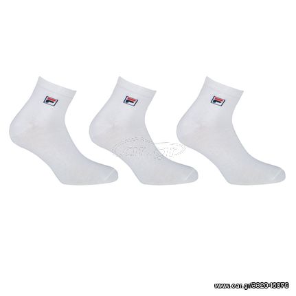 Fila Quarter Plain Socks 3-Pack