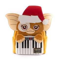 Loungefly Gremlins Gizmo Holiday Cosplay W Removable Hat Mini Backpack (GREBK0001)