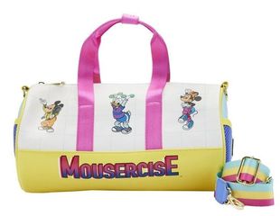 Loungefly Disney Mickey Mouse - Mousercise Duffle Bag (WDTB2548)