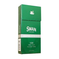 ΦΙΛΤΡΑ SWAN EXTRA SLIM 5.7mm MENTHOL 120 ΤΕΜ