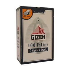 ΦΙΛΤΡΑ GIZEH 8mm ΜΕ ΑΝΘΡΑΚΑ 100 ΤΕΜ