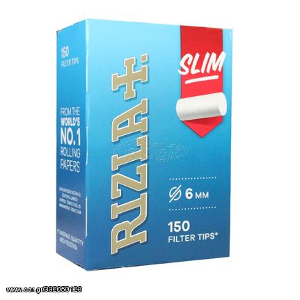 ΦΙΛΤΡΑ RIZLA SLIM 6mm 150 ΤΕΜ