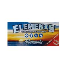 ΤΣΙΓΑΡΟΧΑΡΤΟ ELEMENTS AFICIONADO KING SIZE SLIM  33 ΦΥΛΛΩΝ + ΤΖΙΒΑΝΕΣ