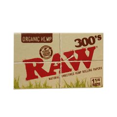 ΤΣΙΓΑΡΟΧΑΡΤΟ RAW ORGANIC HEMP 1, 1/4 300 ΦΥΛΛΩΝ