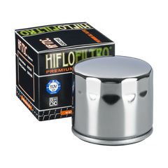 HIFLOFILTRO φίλτρο λαδιού HF172C χρώμιο για Harley Davidson FXWG 1340 82-86 / Harley Davidson XLS 1000 80-84 Κωδ.201618-τηλ.210.8000616