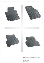 Λαστιχένια πατάκια Frogum για VW Golf 5 plus / Seat Altea (2005-2011) - 4τμχ.