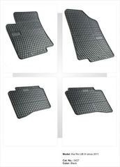 Λαστιχένια πατάκια Frogum για Kia Rio (2011-2014) / Hyundai Accent / Hyundai Solaris (2011-2014) - 4τμχ.