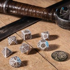 The Witcher Dice Set Geralt The White Wolf (7)-thumb-1