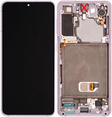 Samsung (GH82-27255B) OLED Touchscreen (excl cam) - Phantom Violet, Galaxy S21; SM-G991B
