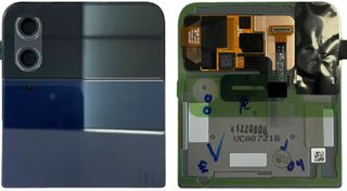 Samsung (GH97-27947E) Sub LCD – Navy Black, Galaxy Z Flip4, SM-F721B