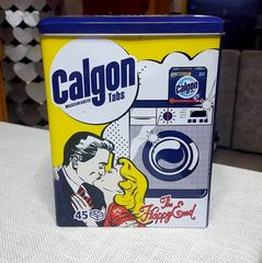 Μεταλλικο Διαφημιστικο Κουτι Calgon