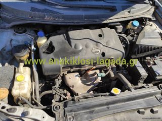 ΜΗΧΑΝΗ NISSAN PRIMERA P12 1.6 ΜΕ ΤΥΠΟ(QG16) anakiklosi-lagada