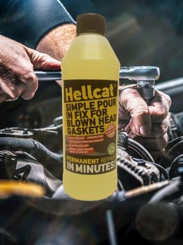 Hellcat Pour-N-Go -Μόνιμη Επισκευή Φλάντζα ,Μπλόκ,κυλινδροκεφαλές - MADE IN USA - Για Περισσότερα Μπείτε Steel Seal Hellas
