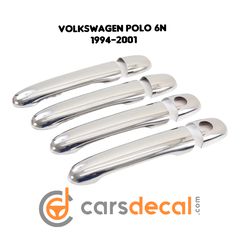 Volkswagen Polo 6N Νίκελ Καπάκια Χερουλιών-thumb-1