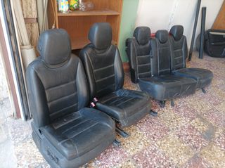 ΣΑΛΟΝΙ PORSCHE CAYENNE 955-957 ΤURBO K S  ΜΑΥΡΟ ΔΕΡΜΑΤΙΝΟ ΗΛΕΚΤΡΙΚΟ  ΑΨΟΓΟ