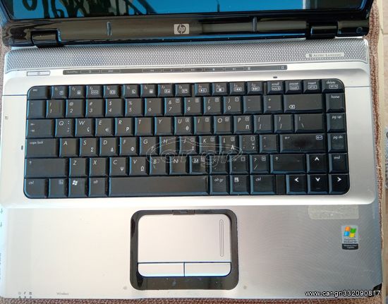 Laptop HP Pavillion dv6000 για ανταλλακτικά σε καλή εξωτερική κατάσταση