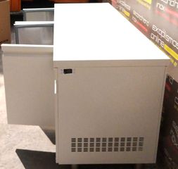 Ψυγείο Πάγκος Συντήρηση Με 4 Πόρτες RAL Λευκό 224,2x70x87,3Cm INOMAK - Καινούργιο.-thumb-3