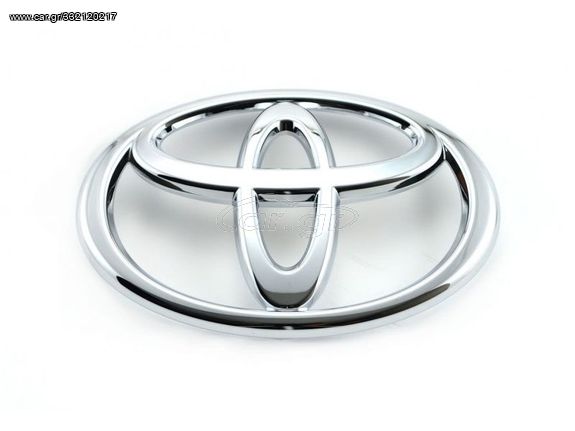 Σήμα πλαστικό αυτοκόλλητο 14x9cm - Toyota