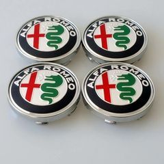  Τάπες για κέντρο ζάντας - Alfa Romeo (Νέο σήμα)