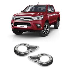 Toyota Hilux (Revo) 2015+ Διακοσμητικά Δαχτυλίδια Για Προβολάκια Ομίχλης