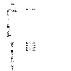 MΠOYZOKAΛΩΔIA A4 1,6 ADP KIN  998 003431 8D0-998-031 998 BREMI
