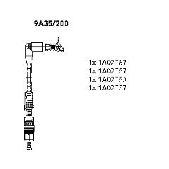 ΜΠΟΥΖΟΚΑΛΩΔΙΑ  03-  FOX  1.0  9A35200 003631 030905409K 030905430AL 030-905-430-AL 030905430AM 030-905-430-AM 030905430AN 030-905-430-AN 030905430AP 030-905-430-AP 030-998-430-AL 9A35 200 BREMI