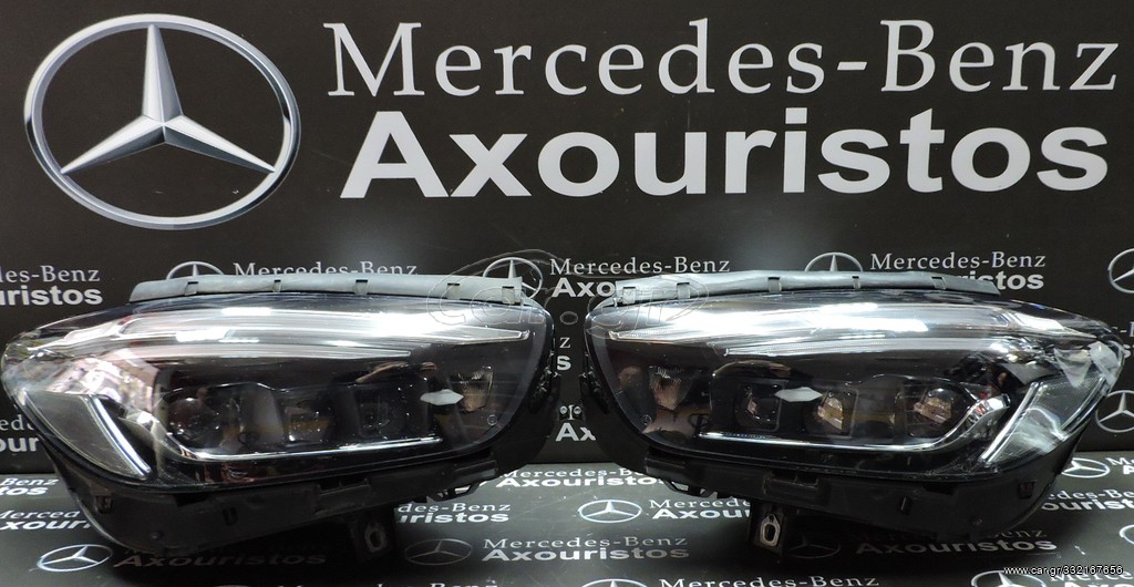 ΦΑΝΑΡΙΑ ΕΜΠΡΟΣΘΙΑ ΣΕΤ, MERCEDES-BENZ, Β-CLASS W247, FULL LED MULTIBEAM, ΧΩΡΙΣ ΤΙΣ ΠΛΑΚΕΤΕΣ, ΣΕΤ ΜΟΝΟ!!!!! 2019-2022  **AXOURISTOS**