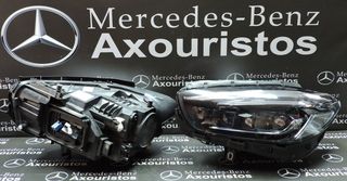 ΦΑΝΑΡΙΑ ΕΜΠΡΟΣΘΙΑ ΣΕΤ, MERCEDES-BENZ, Β-CLASS W247, FULL LED MULTIBEAM, ΧΩΡΙΣ ΤΙΣ ΠΛΑΚΕΤΕΣ, ΣΕΤ ΜΟΝΟ!!!!! 2019-2022  **AXOURISTOS**-thumb-1