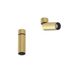 Zambelis Lights Πλαφονιέρα Οροφής Σποτ LIGHT LED 7W 36° BRUSHED BRASS