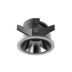Zambelis Lights RECESSED Σποτ LIGHT WHITE -BLACK CHROME REFLECTOR
