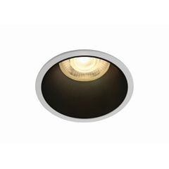 Zambelis Lights WHITE GU10 50W BLACK REFLECTOR DARK LIGHT