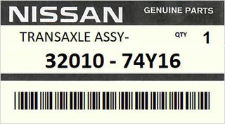 Σασμάν μηχανικό NISSAN 100NX B13 ENGINE GA16DS  RS5F31A /1990-94 #3201074Y16